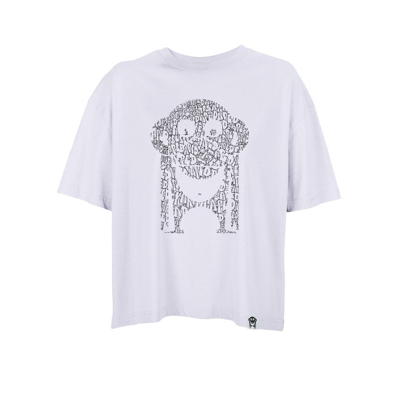 Classic MS76 Logo Women Oversized White