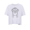 Classic MS76 Logo Women Oversized White